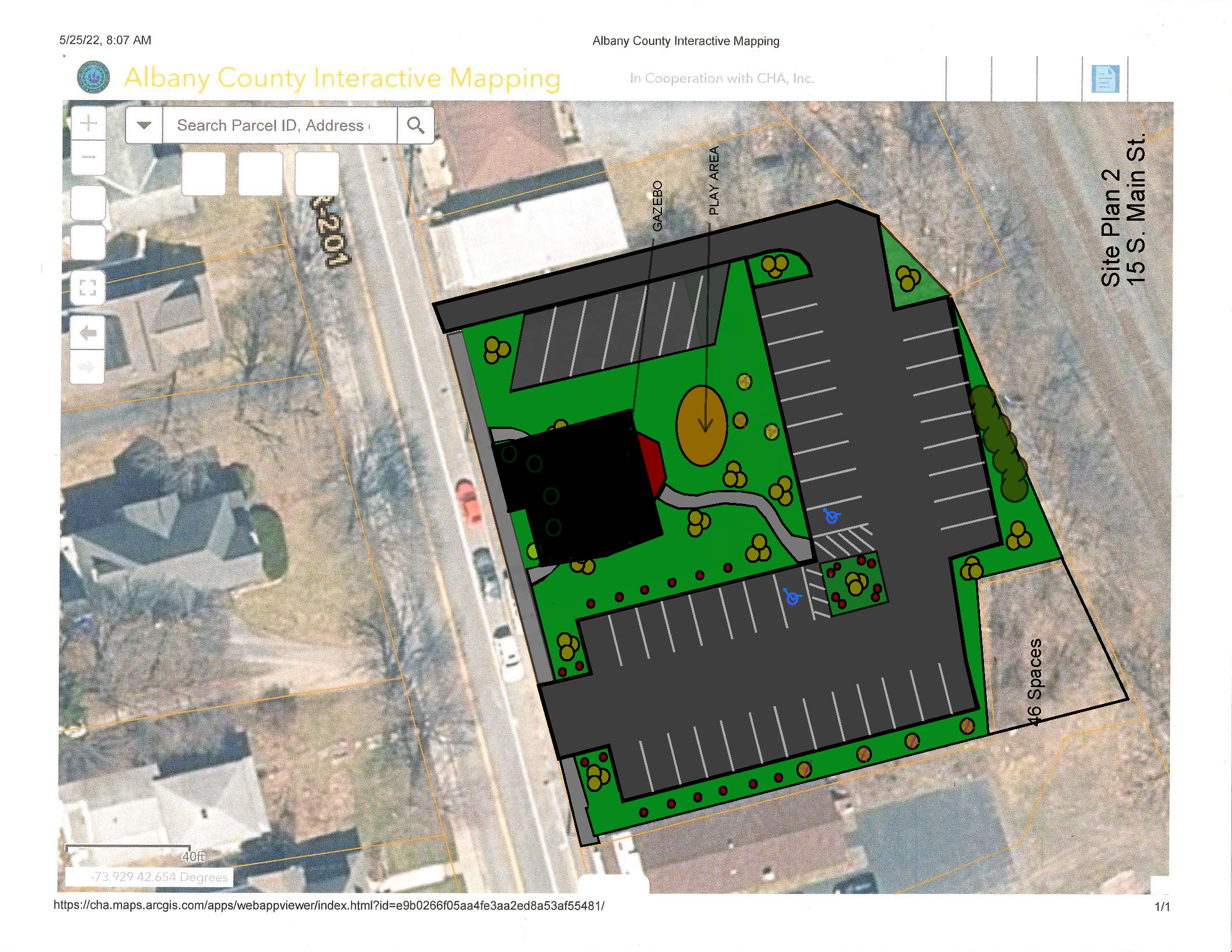 Site Plan 2 footprint