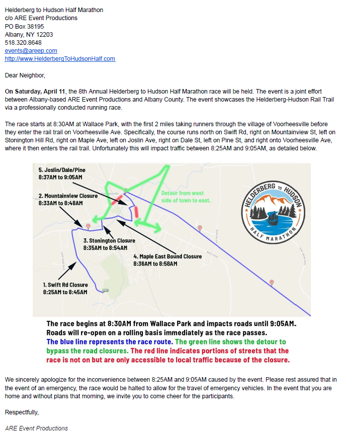 Helderberg to Hudson